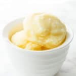 Easy pineapple sorbet