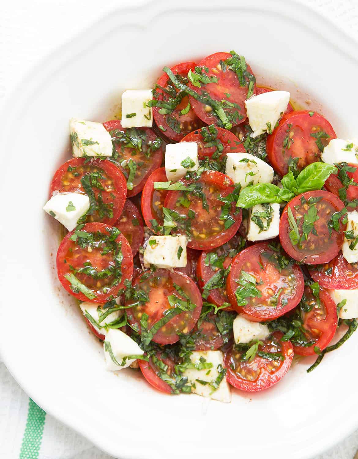 The Best Marinated Tomato Salad - The clever meal