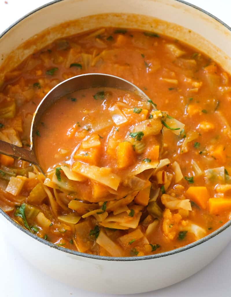 Vegetarian Cabbage Soup