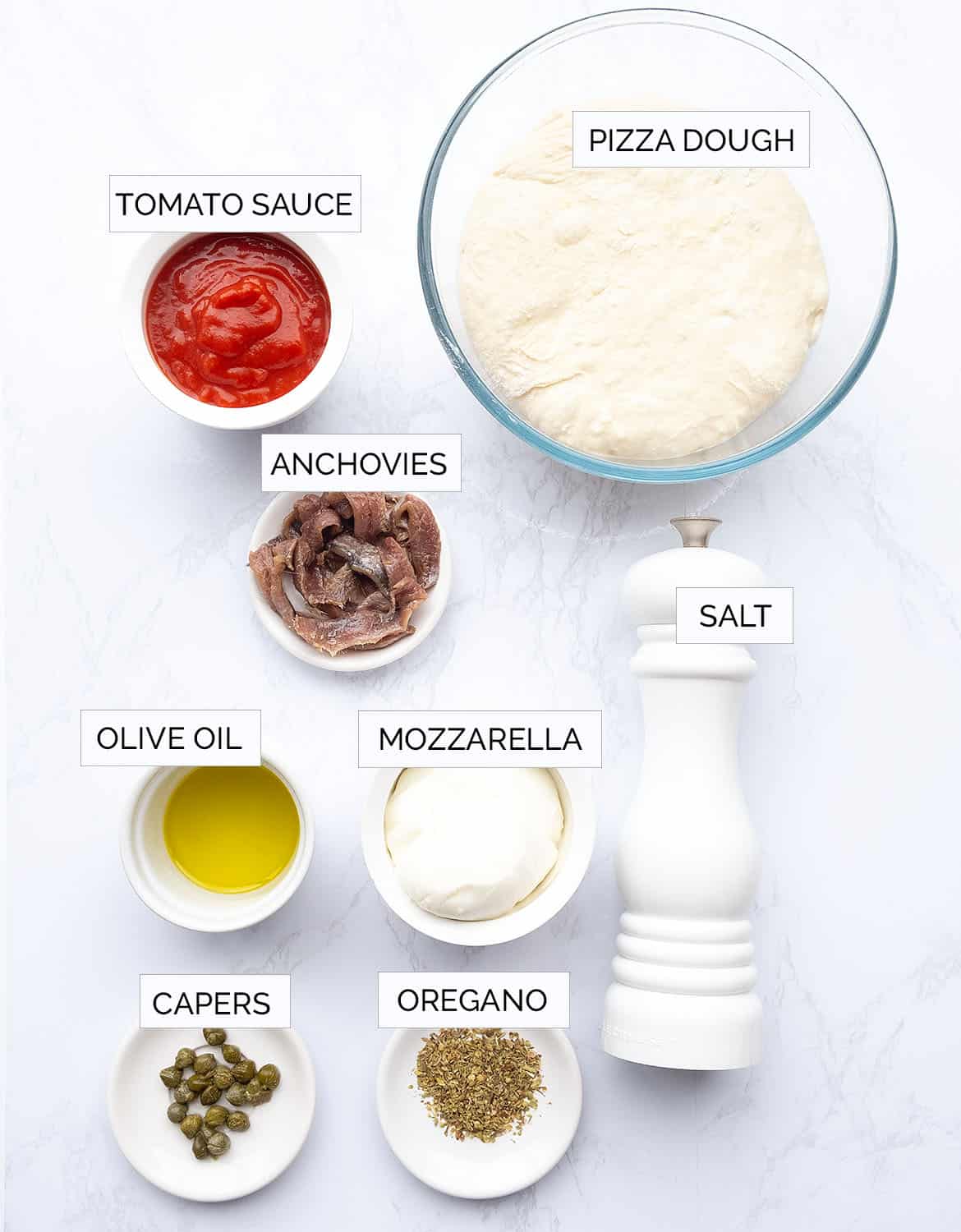 Anchovy Pizza {video recipe} The clever meal