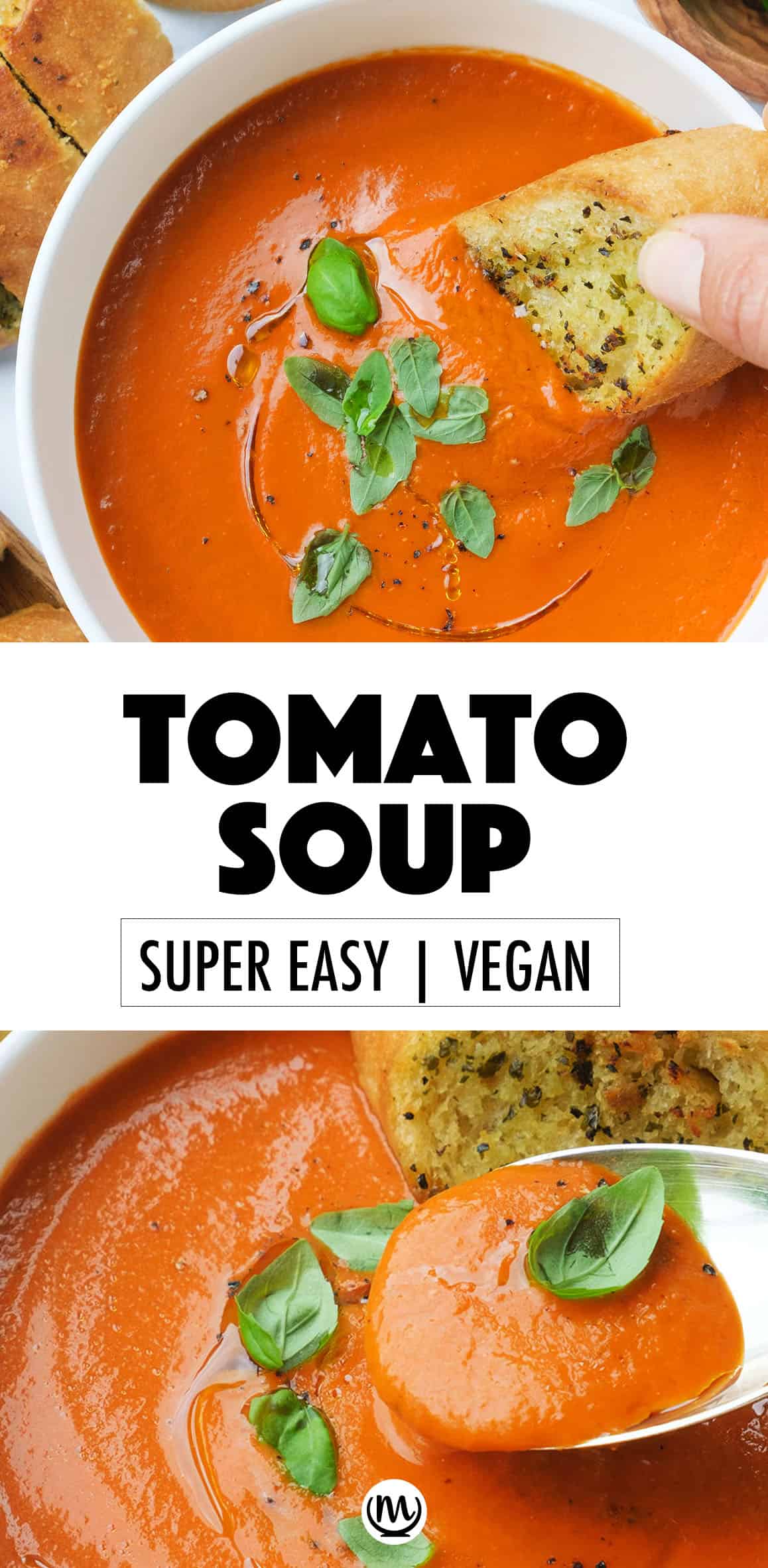 Easy Tomato Soup (no cream) - The clever meal