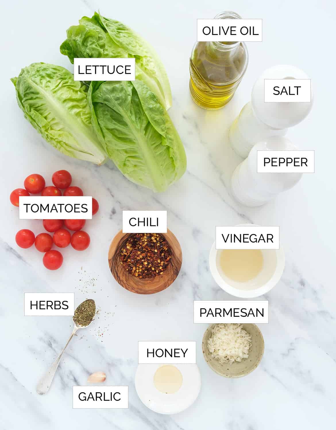 Lettuce Salad with Italian Dressing The clever meal