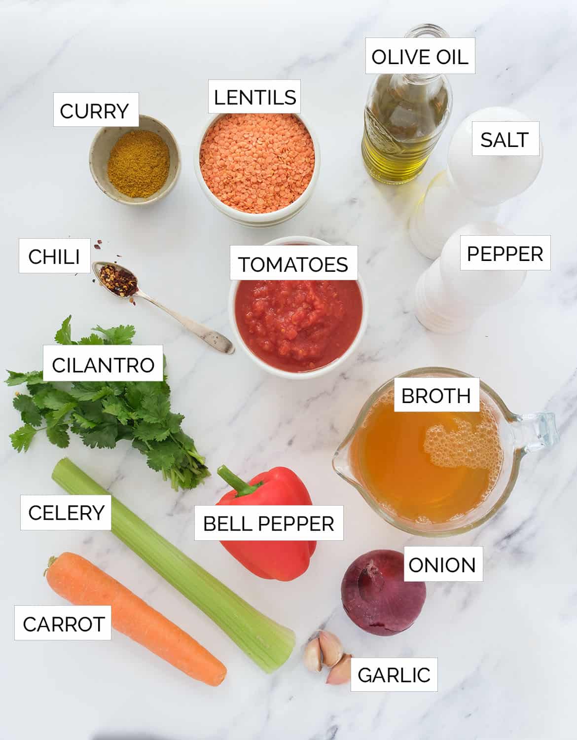 Spicy Tomato Lentil Soup - The clever meal