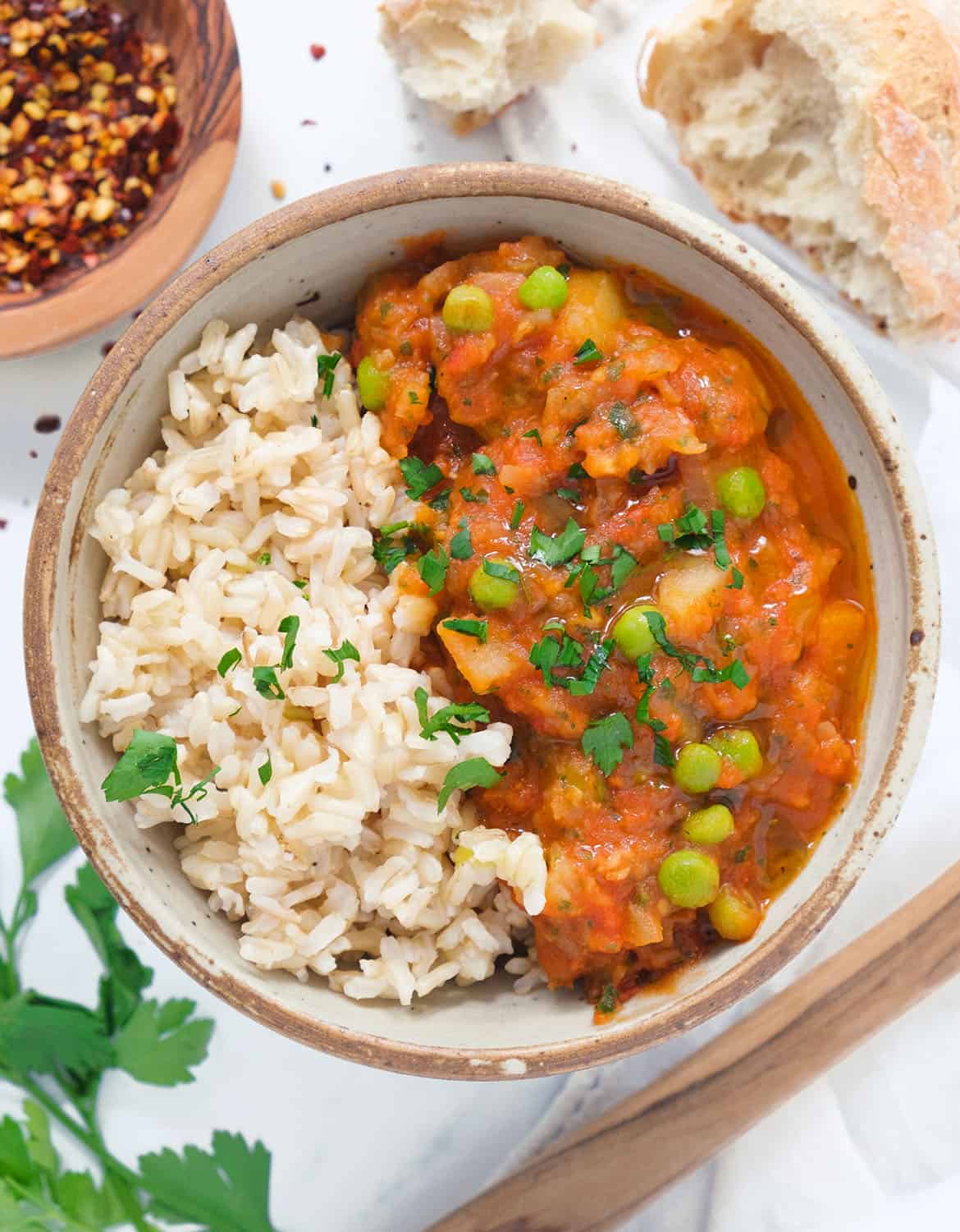 Easy Tomato Stew (veggie-packed) - The clever meal