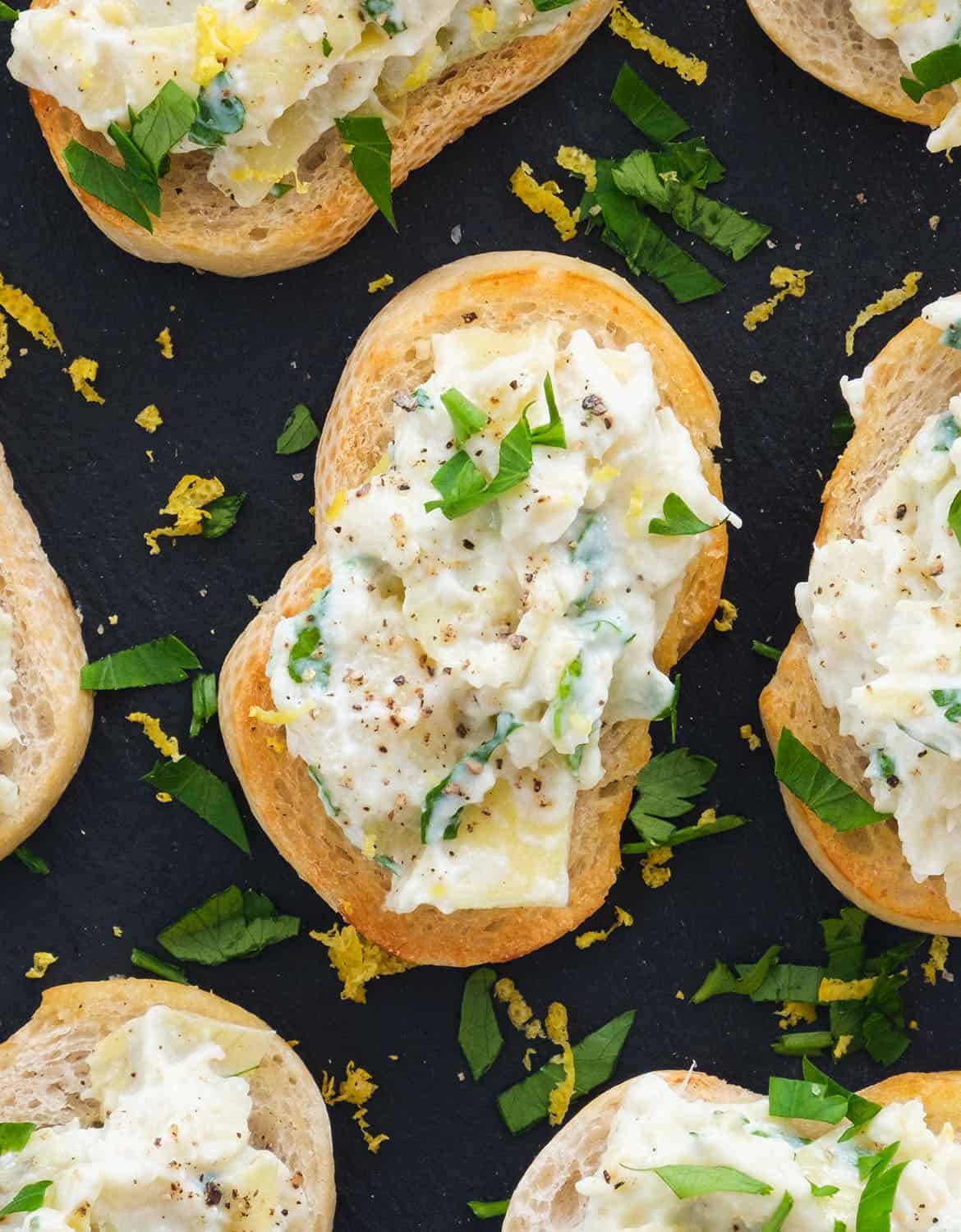 Artichoke Bruschetta The clever meal