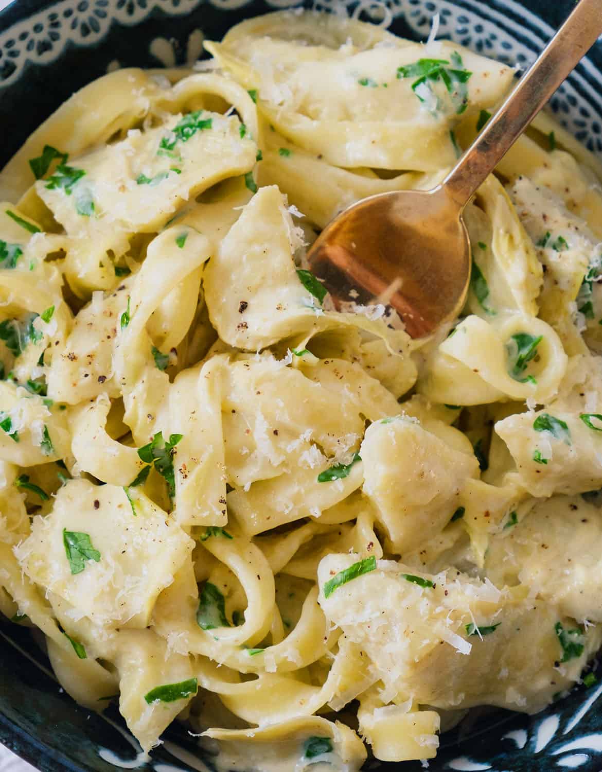 Pasta with artichokes - The clever meal