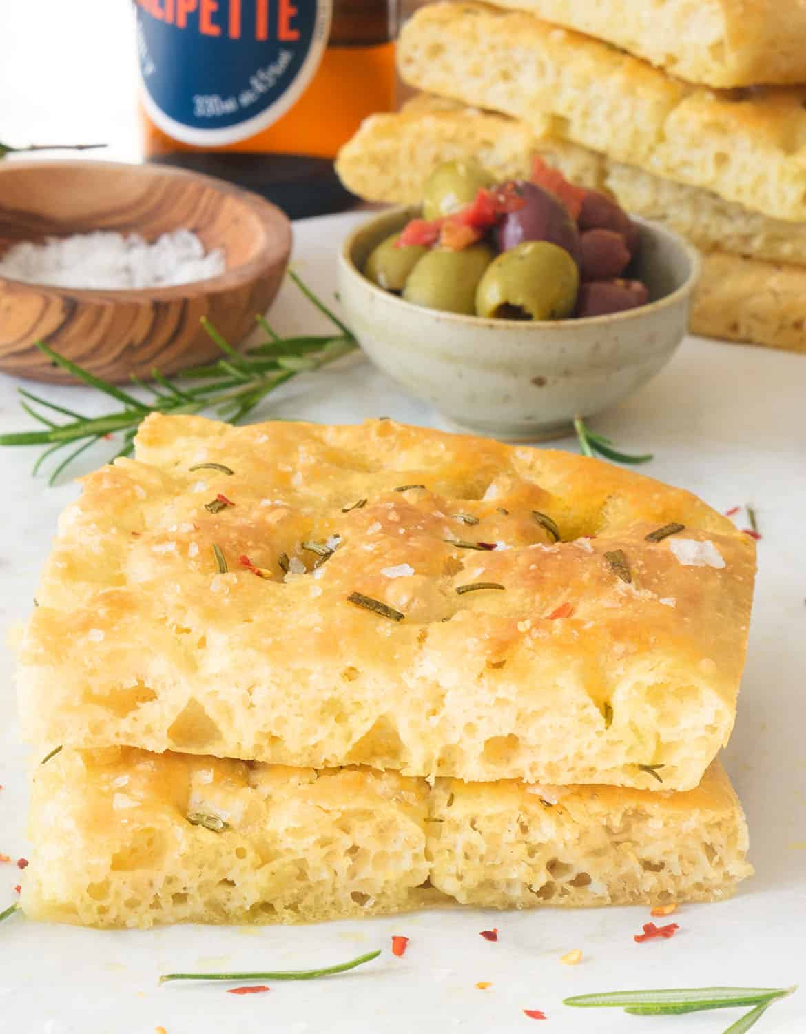 Super easy focaccia recipe (noknead) The clever meal