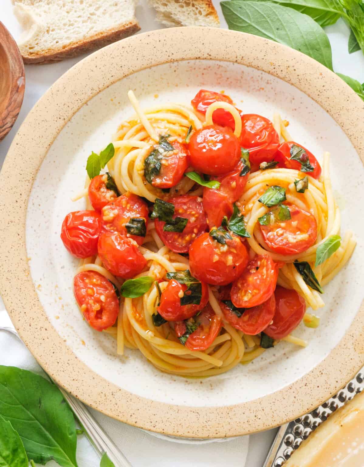 Tomato Basil Pasta Ready In Mins The Clever Meal