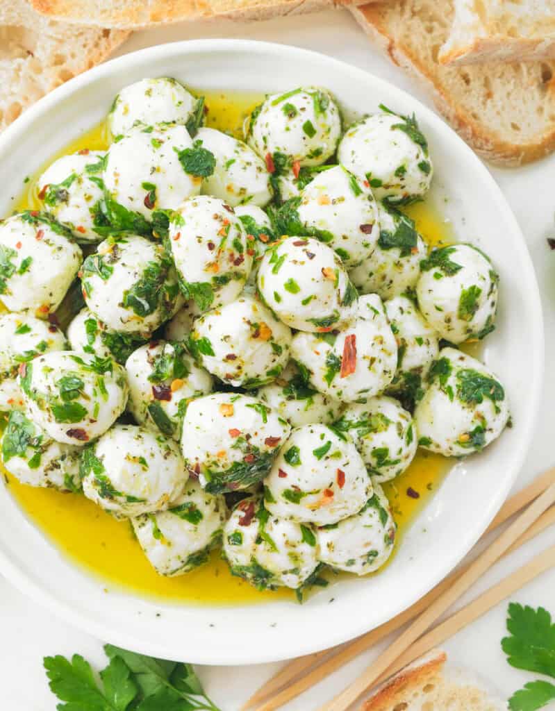 Marinated Mozzarella Balls