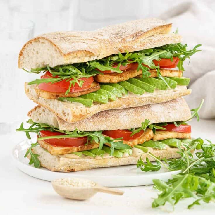 Image for Smoked Tofu & Arugula Sandwich