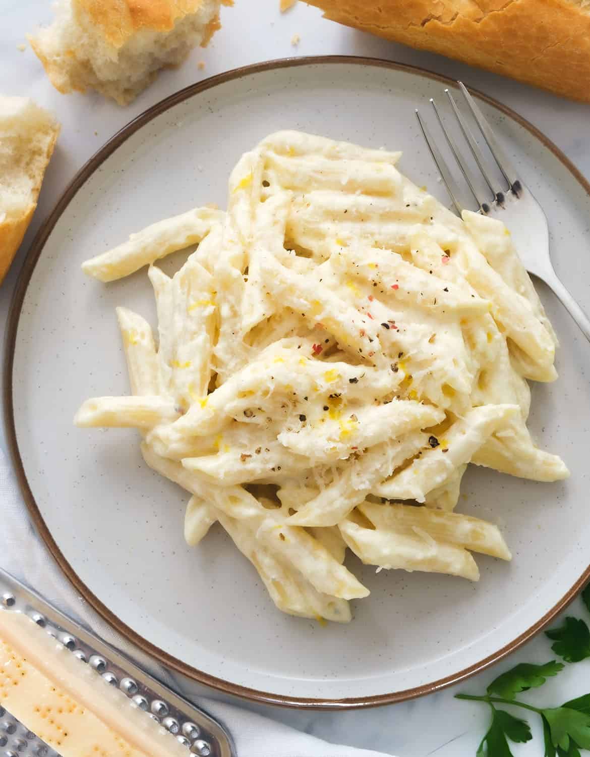 Creamy Penne Pasta Recipe - The clever meal