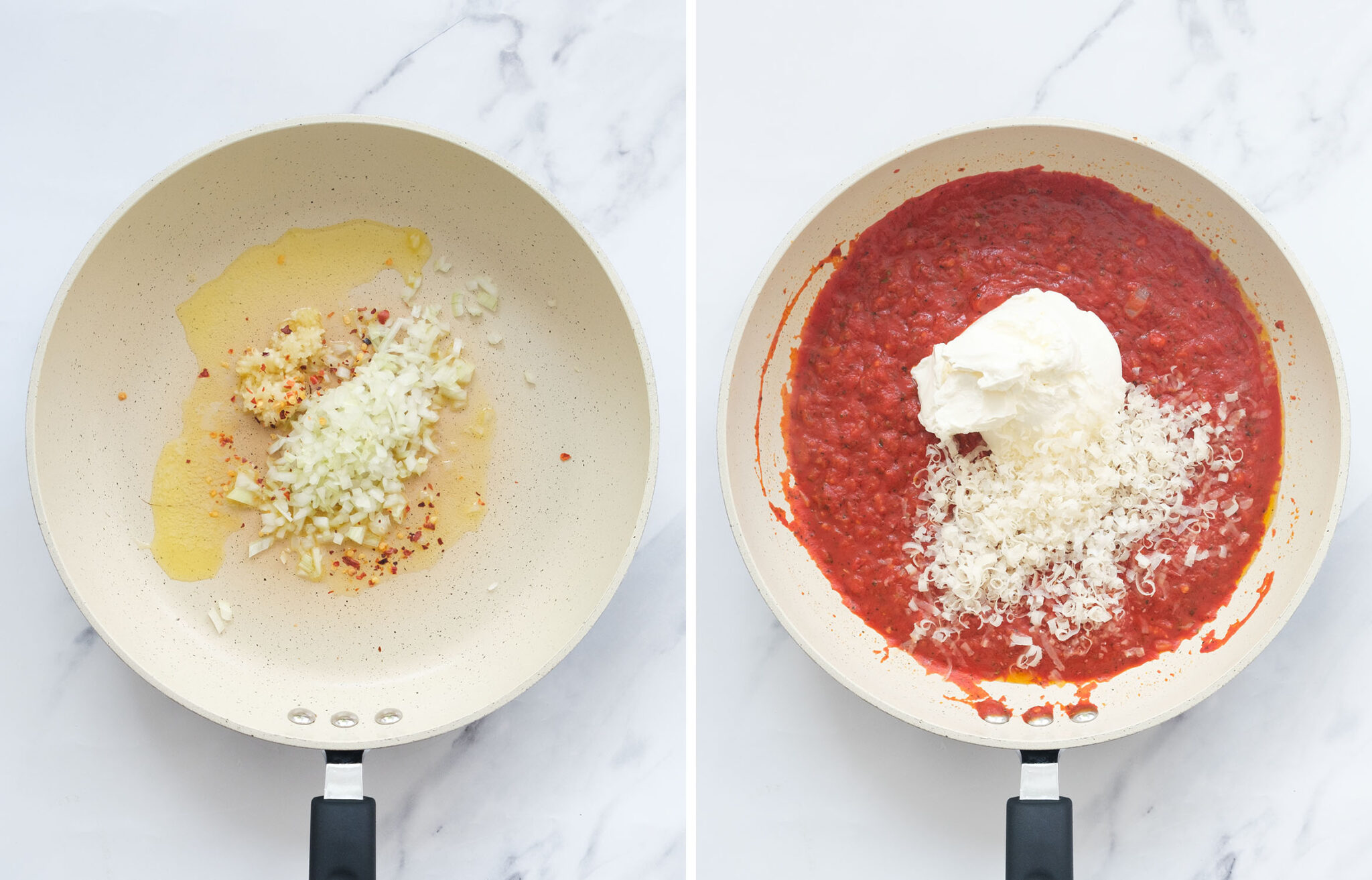 Tomato Pasta Sauce with Cream cheese The clever meal