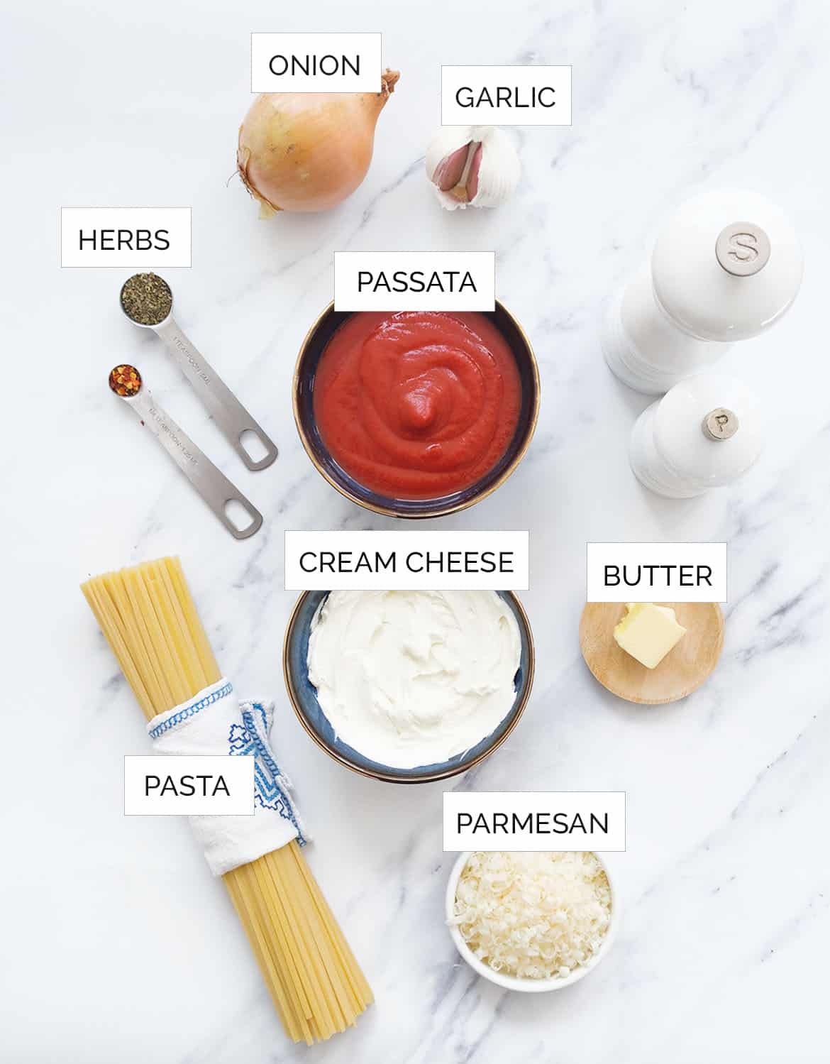 Tomato Pasta Sauce with Cream cheese The clever meal