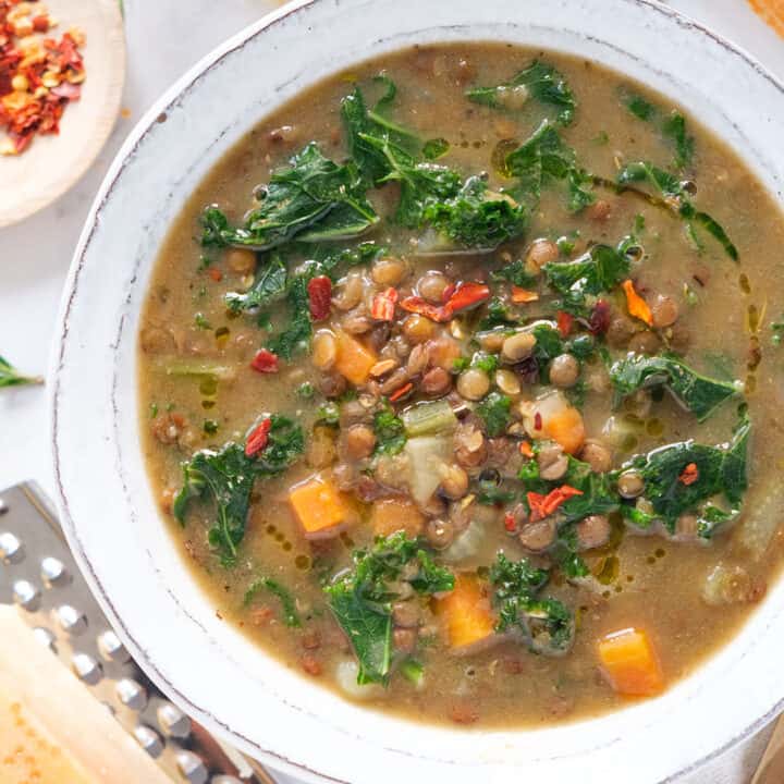 Lentil Kale Soup The clever meal