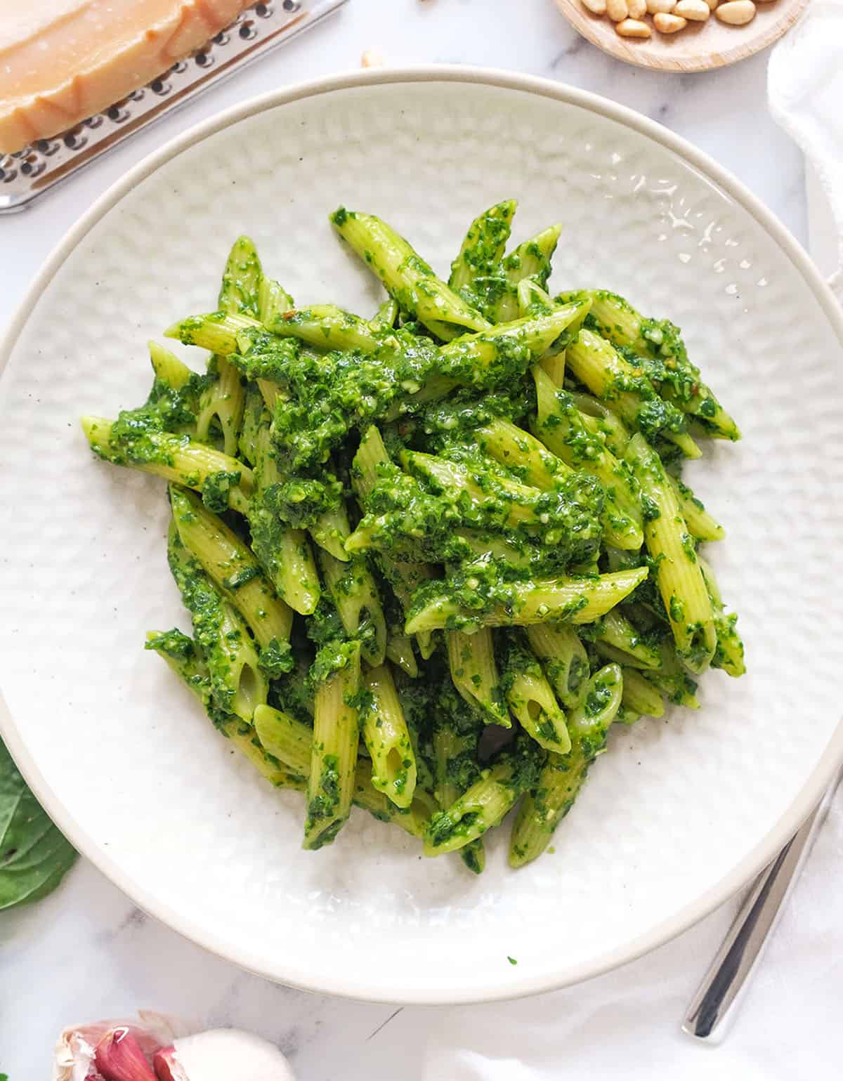 Spinach Pesto Pasta The clever meal