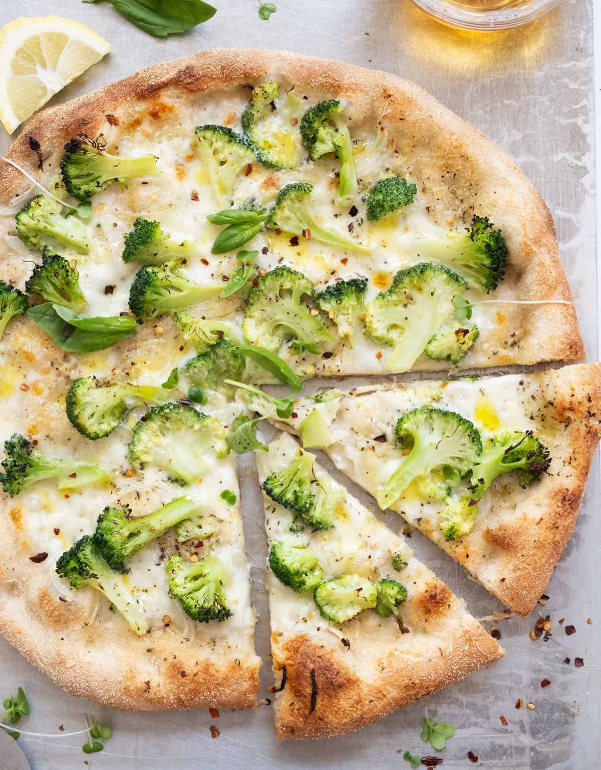 Broccoli Pizza - The clever meal