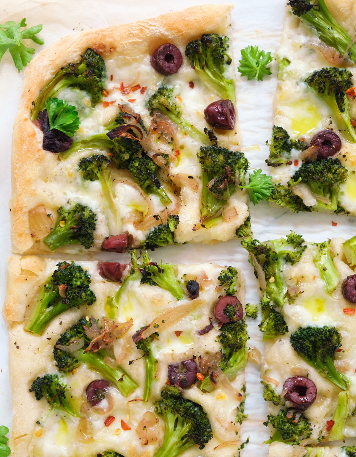 Broccoli Pizza - The clever meal