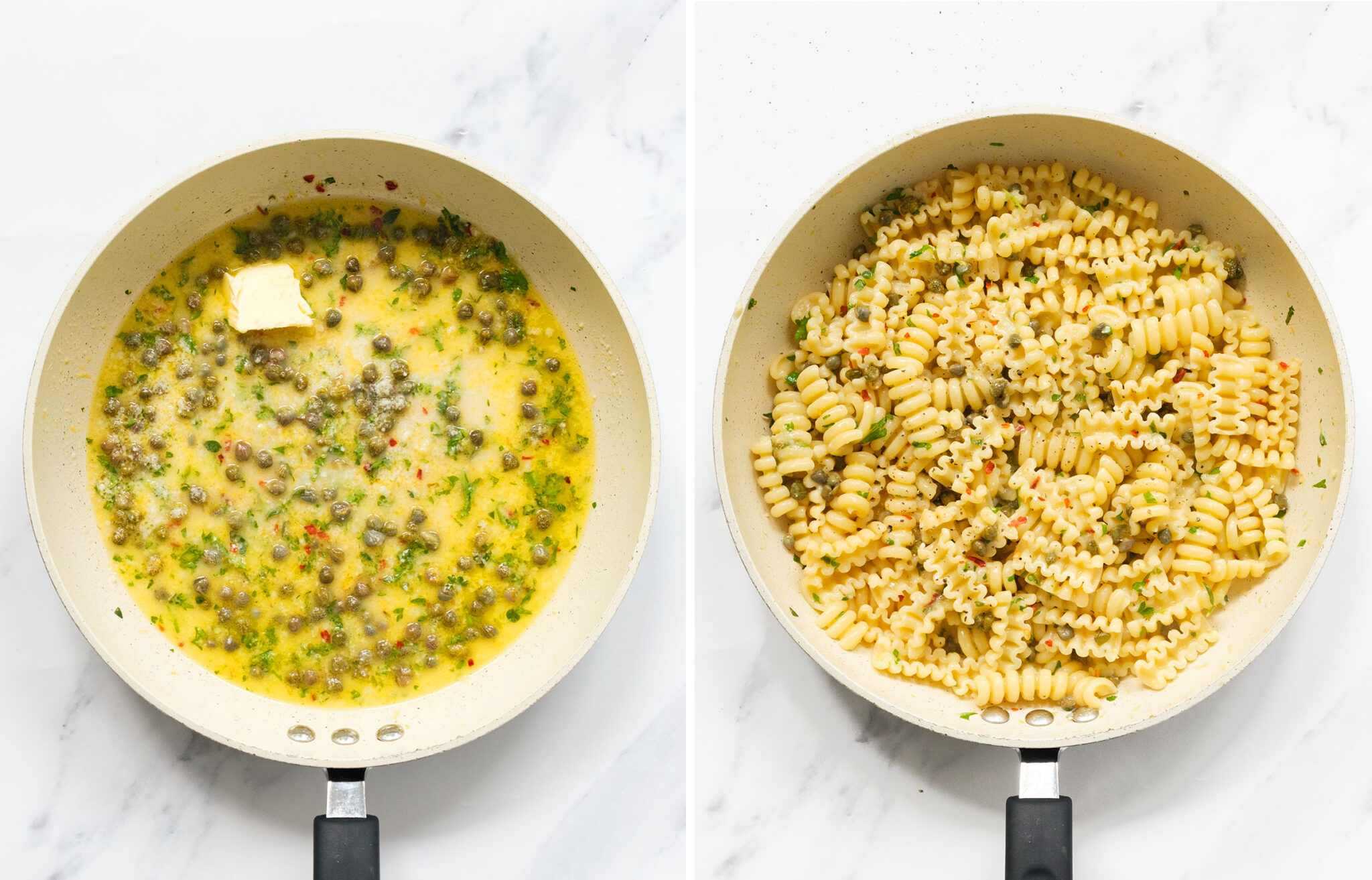 Lemon Caper Pasta The clever meal