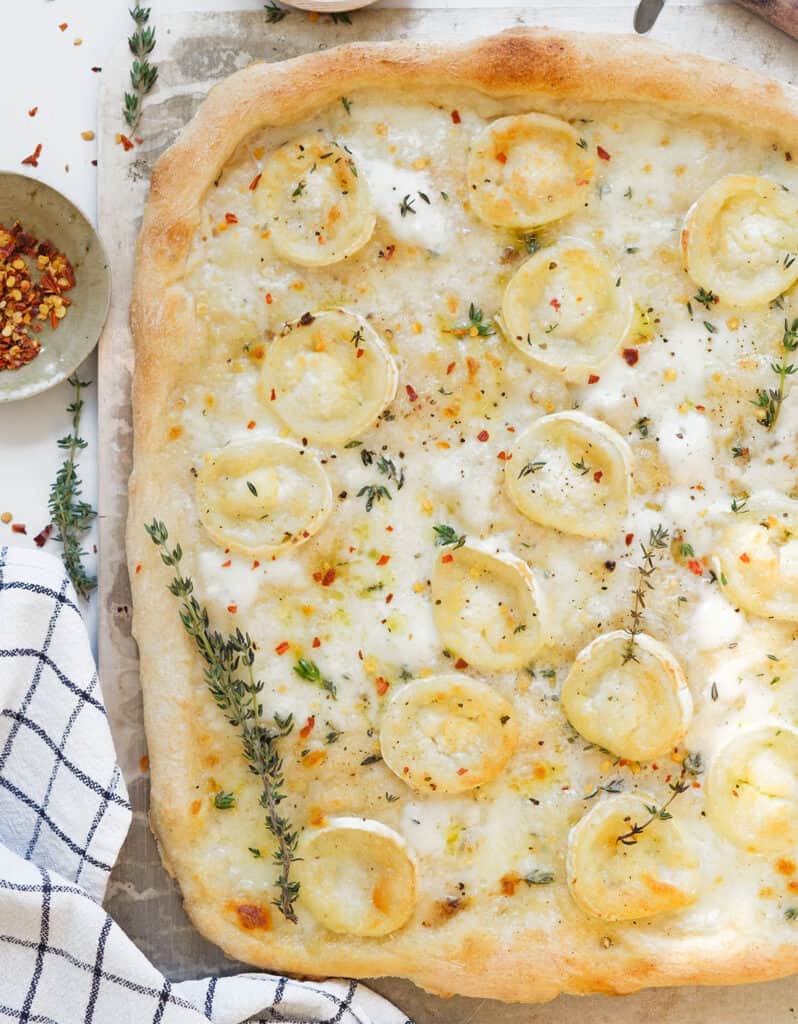Goat Cheese Pizza