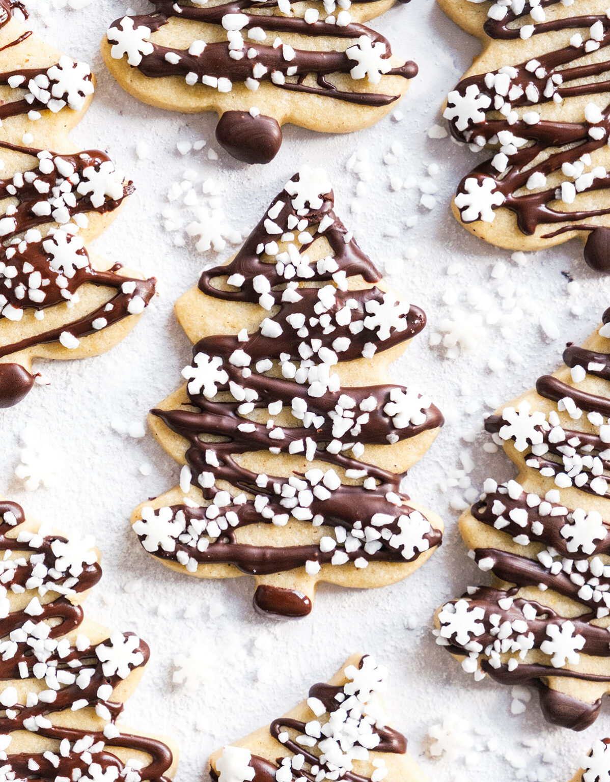 Christmas Tree Cookies - The clever meal