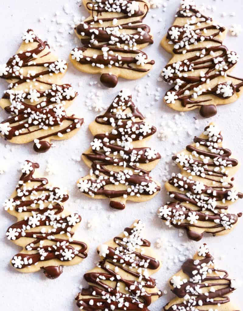 Christmas Tree Cookies