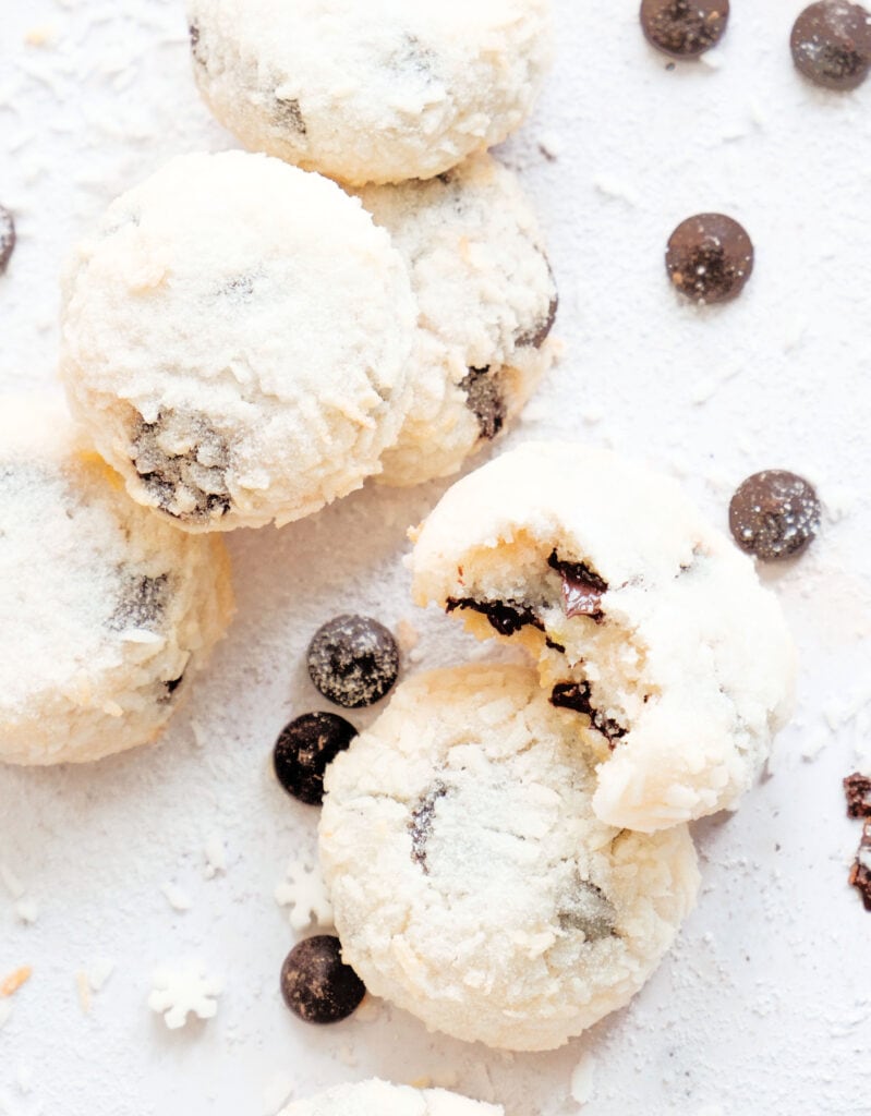 Coconut Chocolate Chip Cookies