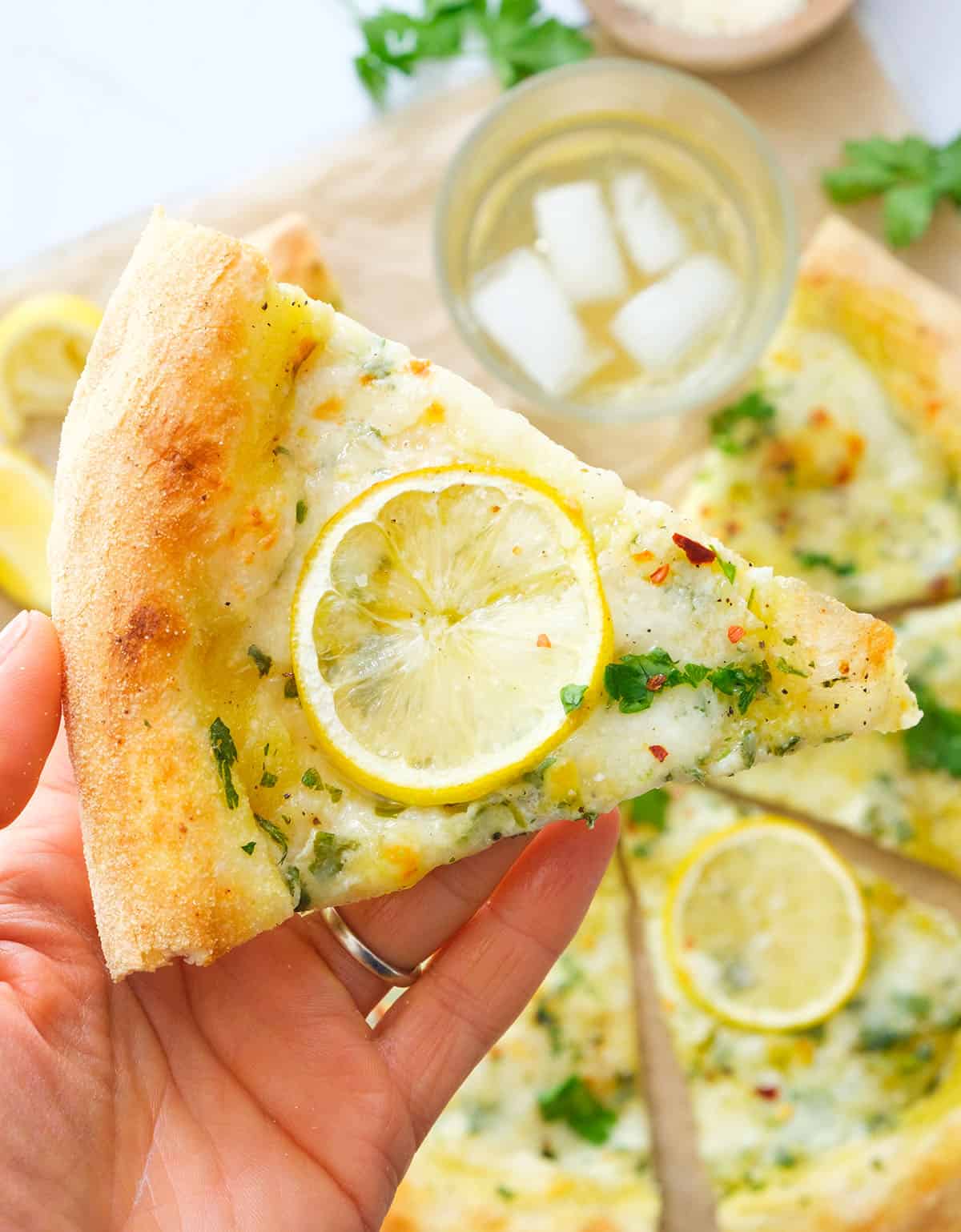 Lemon Pizza - The clever meal