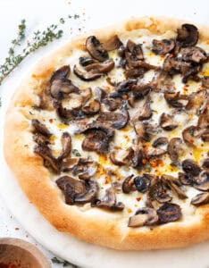 Mushroom Pizza - The clever meal