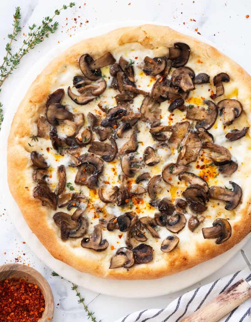 Mushroom Pizza