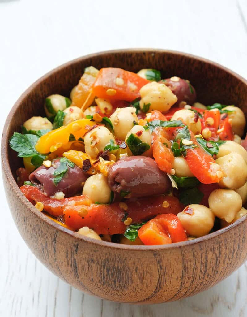Easy Chickpea Salad