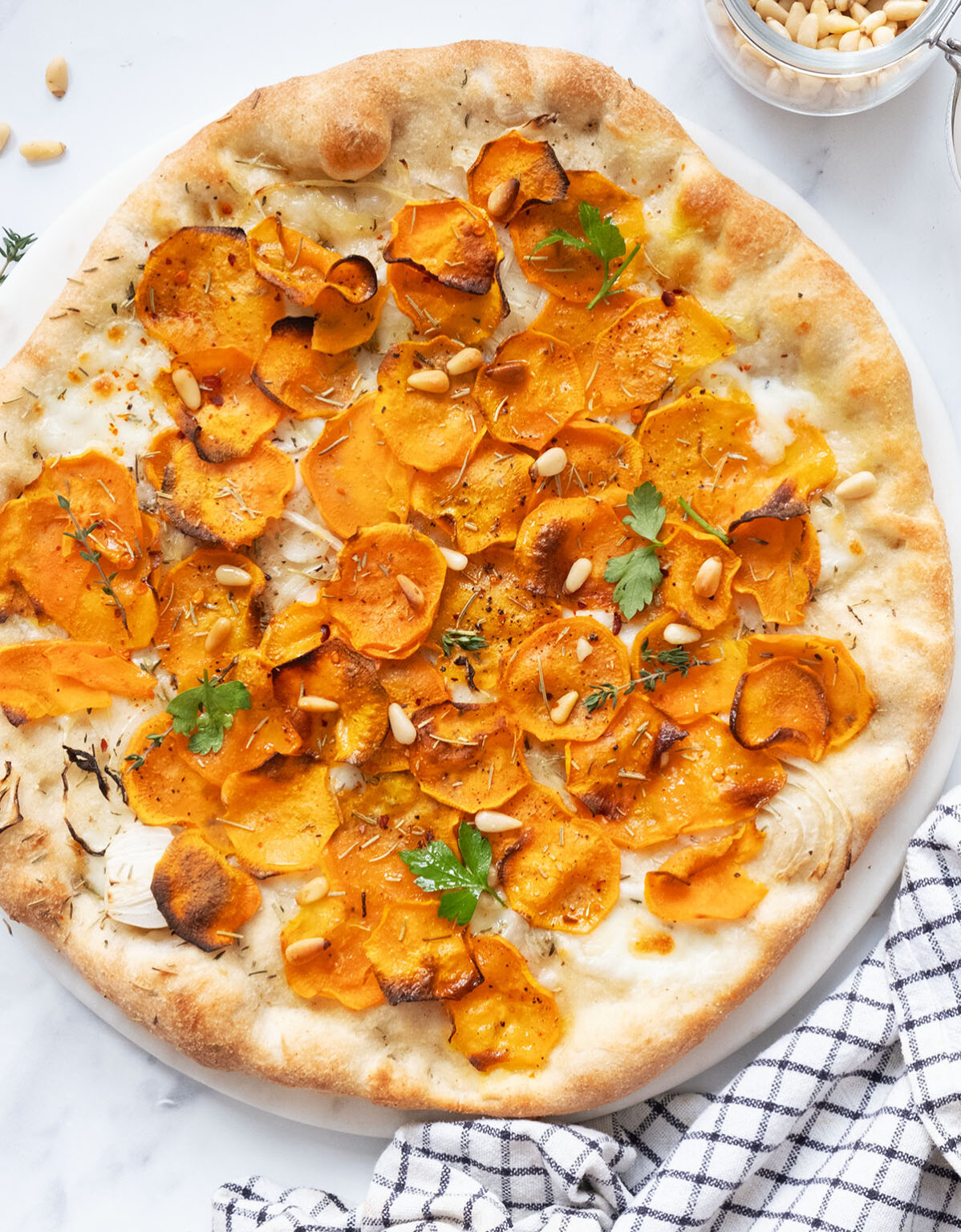 Sweet Potato Pizza - The clever meal